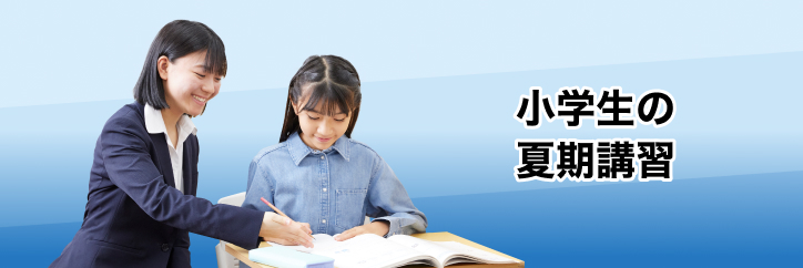 小学生の夏期講習