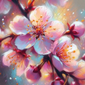 満開の桜の木の花びらに寄った画 パステル調2.jpeg